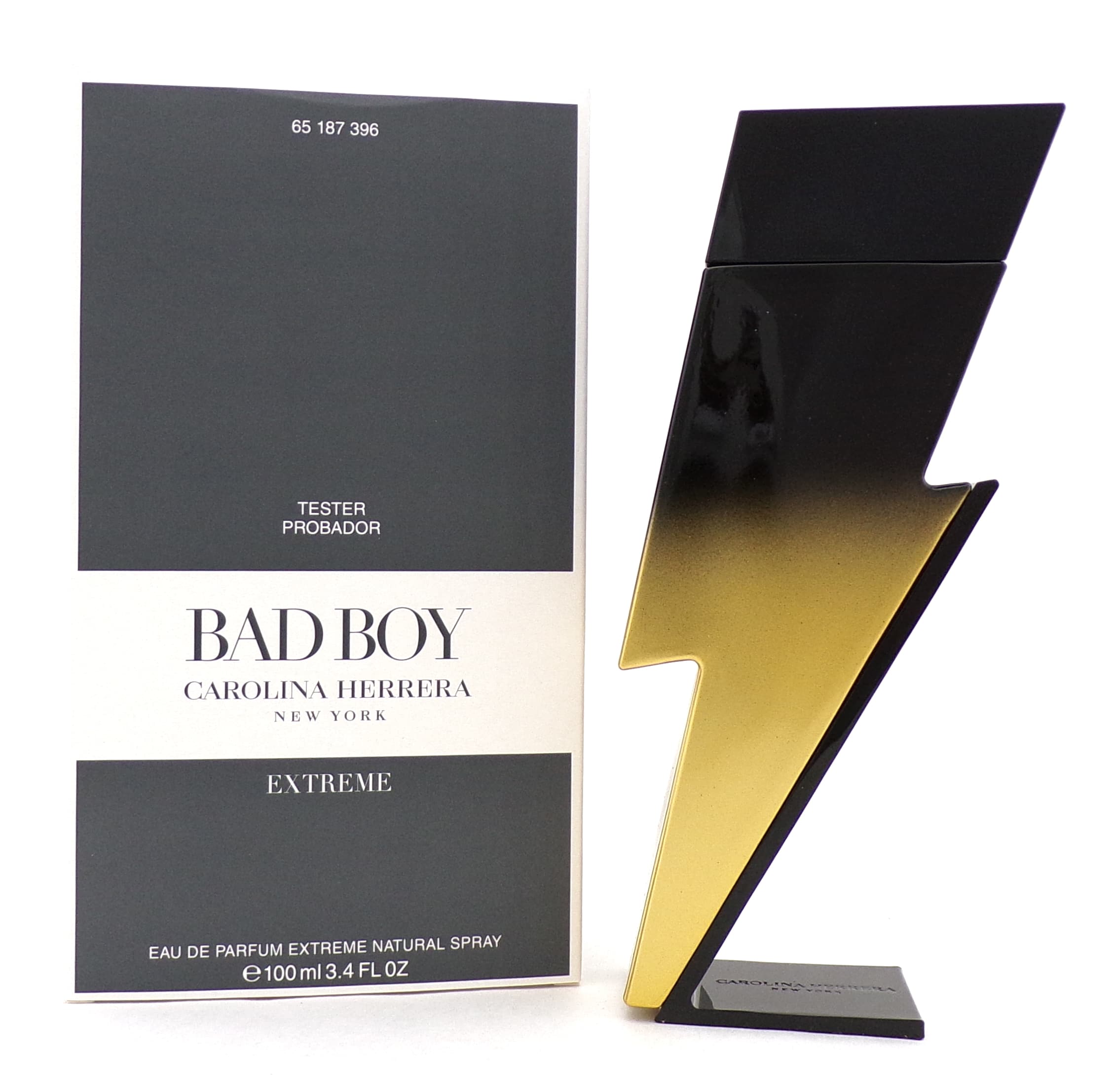 CH BAD BOY EXTREME 3.4 Oz Eau De Parfum Tester For Men