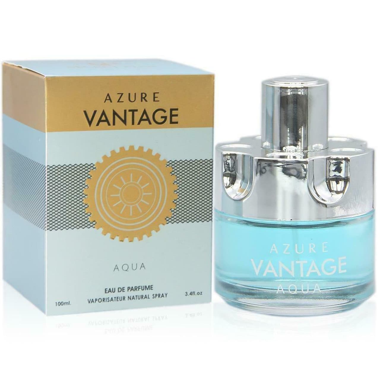 SP AZURE VANTAGE AQUA 3.4 Oz Eau De Parfum For Men