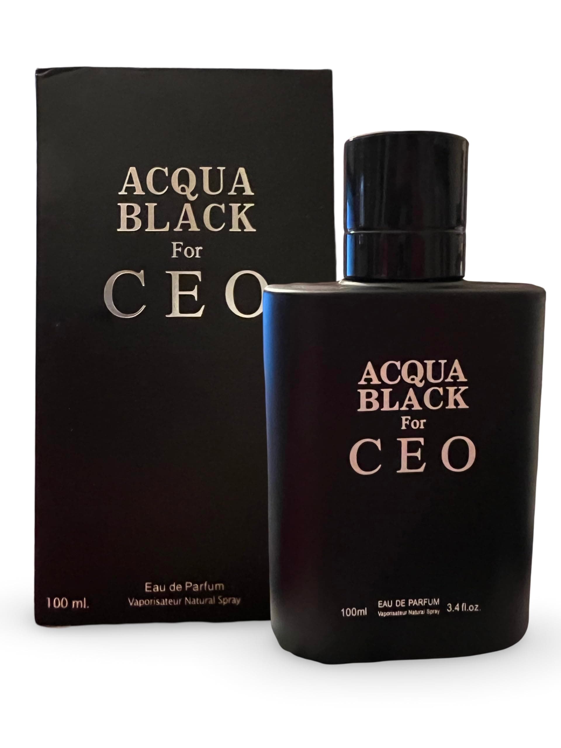 SP AQUA BLACK CEO 3.4 Oz Eau De Parfum For Men