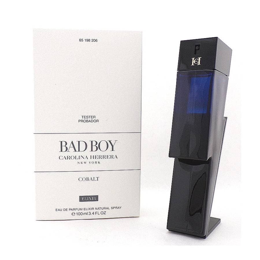 CH BAD BOY COBALT ELIXIR 3.4 Oz Eau De Parfum Tester For Men